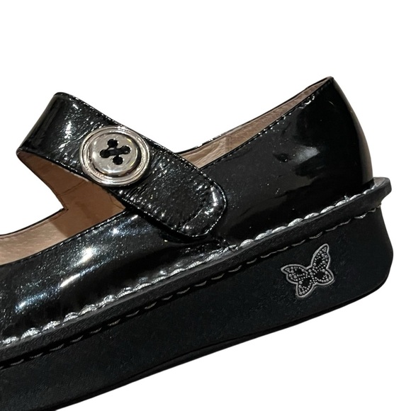 Alegria Paloma Mary Jane Shimmery Patent Leather — Size 37 7/7.5 US - Picture 10 of 15